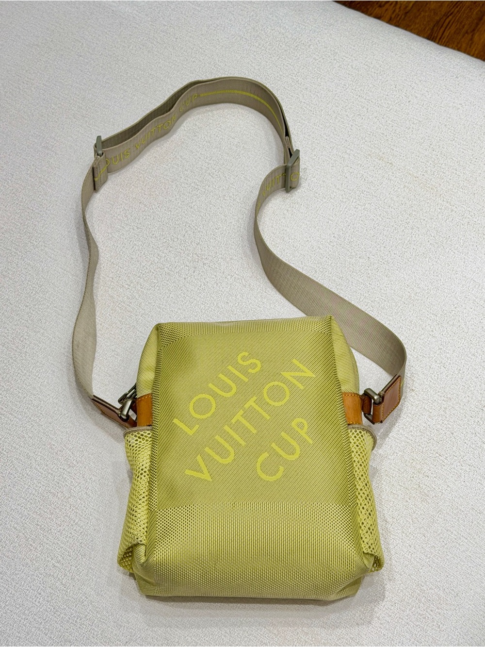 Louis Vuitton Yellow Louis Vuitton Cup Sling Bag